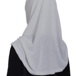 Girls Classic Gray 1 Piece Hijab ch591