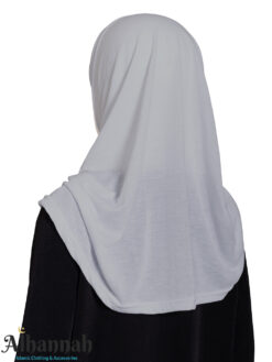 Girls Classic Gray 1 Piece Hijab ch591