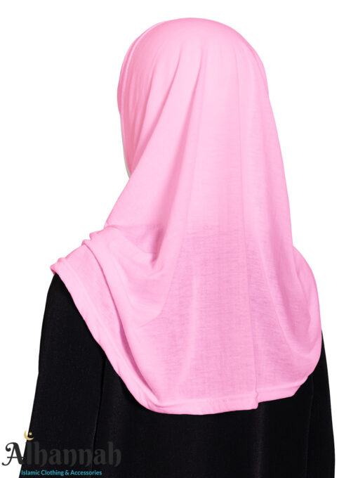 Girls Pink 1 Piece Hijab ch588
