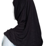 Black 2 Piece Amira Hijab hi2705