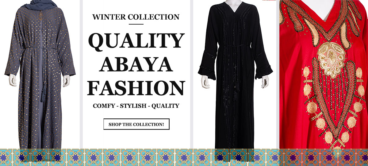 Womens Abaya Fashion Winter 2024