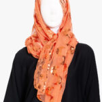 Sequined-Orange-Tulle-Shayla-Hijab-hi2779