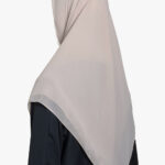 Moonlit Ivory Square Hijab hi2825