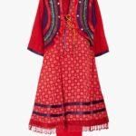 Girls Ruby Salwar Kameez with Lace Up Front ch620