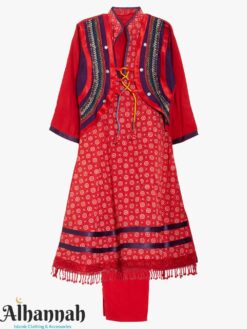 Girls Ruby Salwar Kameez with Lace Up Front ch620